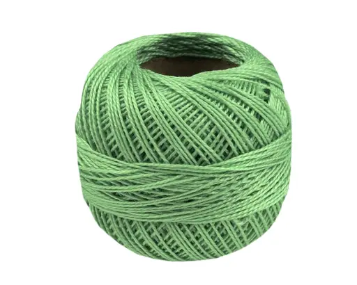 Perlovka česká na vyšívanie 10g 6842/zelená púdrová