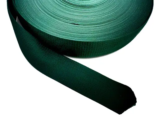 Popruh brašnársky 5cm/machový zelený tmavý