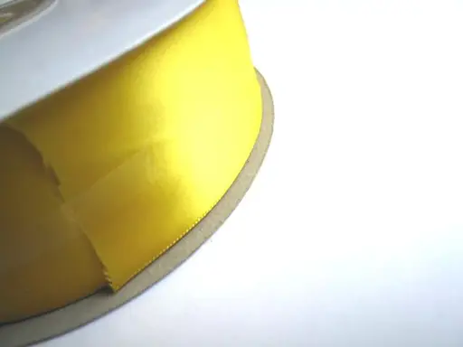 Stuha saténová 38mm/žltá slnečnicová