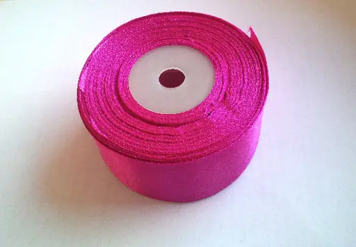 Stuha saténová 38mm/cyklaménová