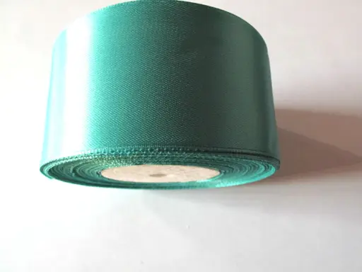 Stuha saténová 50mm/karibik zelená