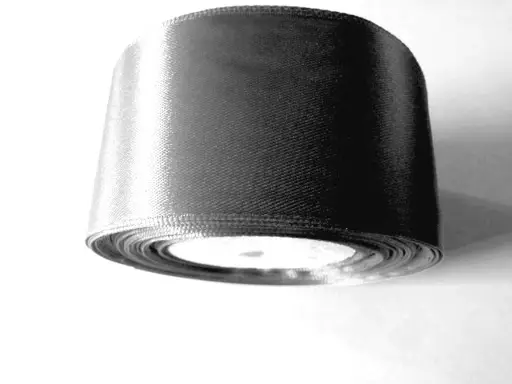 Stuha saténová 50mm/striebornosivá tmavšia