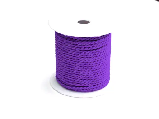 Šnúra točená 3mm/fialová purpur