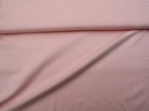 Úplet bavlna elastický patentový rebro 19051/ružový púdrový