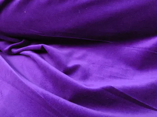 Zamat bavlnený pevný/purpurový fialový