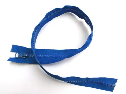 Zips kostený deliteľný 55cm/parížsky modrý