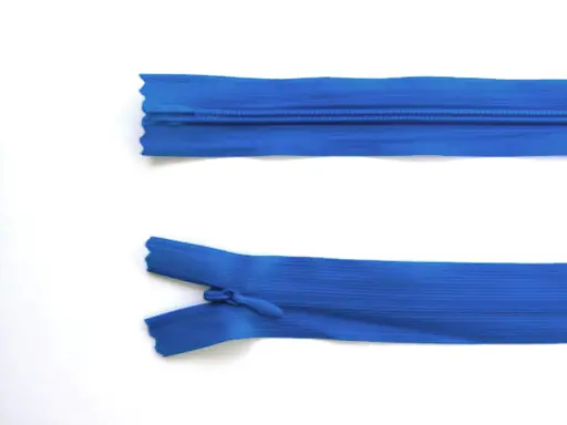 Zips skrytý dederón 22cm/parížsky modrý