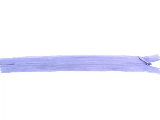 Zips skrytý dederon 18cm/levandulový