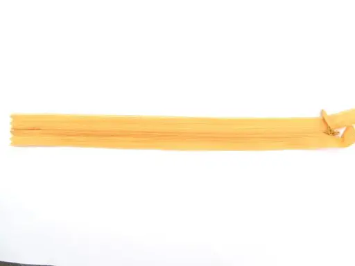 Zips skrytý dederón 18cm/slnečnicový