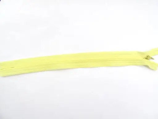 Zips skrytý dederón 22cm/svetložltý